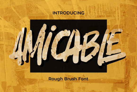 Amicable: A Versatile Display Font for Dynamic Campaigns