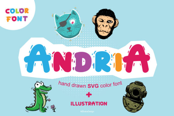 Andria: A Friendly Display Font for Business Branding