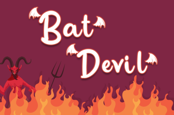 Bat Devil: A Cute Display Font for Memorable Branding