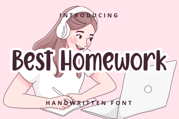 Best Homework Font for Eye-Catching Digital Designs