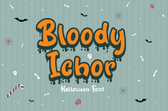 Bloody Ichor: A Display Font That Elevates Brand Identity