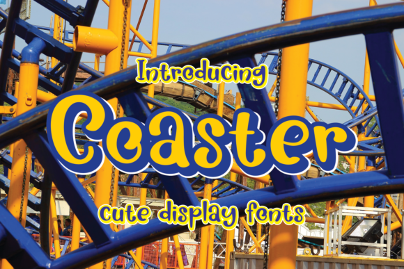 Coasters Font for Clean and Quirky Editorial Design