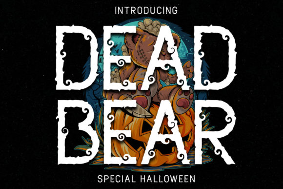 Dead Bear Font: A Bold Display Choice for Designers