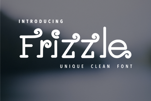 Frizzle: A Whimsical Display Font for Creative Product Design