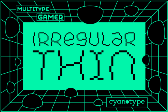 Gamer Irregular Thin Font Review and Download