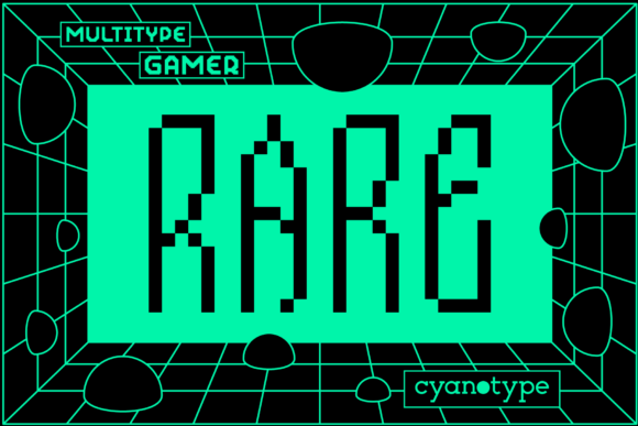 Gamer Rare Font for Trendy Digital Campaigns