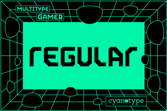 Gamer Regular Font for Trendy Branding and Design