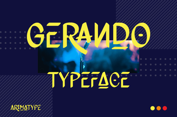 Gerando: A Modern Display Font for Eye-Catching Designs