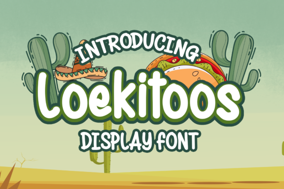 Loekitoos: A Fun Font for Business Branding and Design