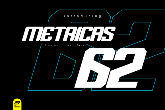 Metricas V2: A Futuristic Display Font for Bold Digital Design