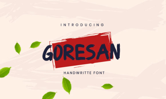 Never Give Up Font for Bold Editorial Designs