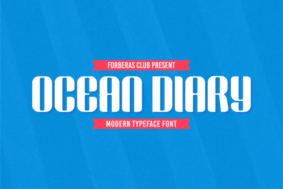 Ocean Diary: A Font That Elevates Your Brand’s Visual Story