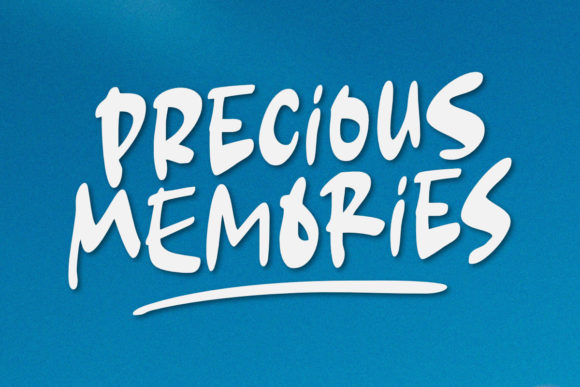 Precious Memories Font for Modern Web Design