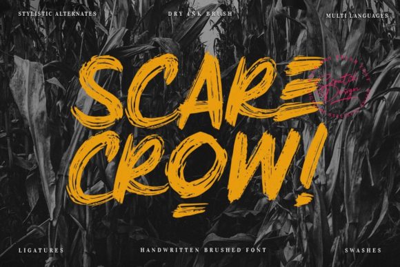 Scarecrow Font for Branding That Stands Out