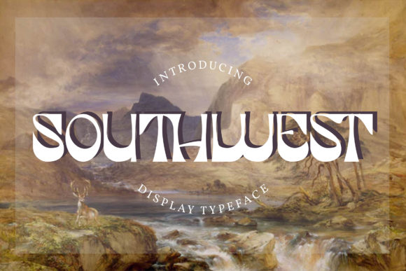 Southwest: A Trendy Display Font for Bold Branding