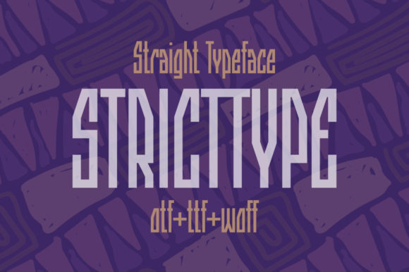 Stricttype: A Cool Font to Elevate Your Brand's Visuals