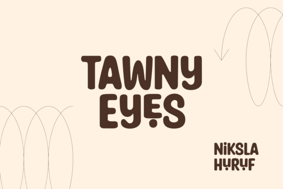 Tawny Eyes: A Cool Display Font for Business Branding