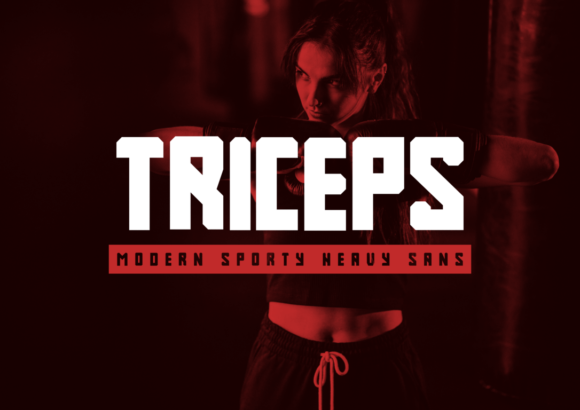 Triceps: The Bold Font That Boosts Brand Identity
