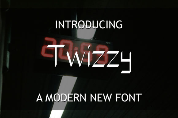 Twizzy: A Modern Display Font for Editorial Design