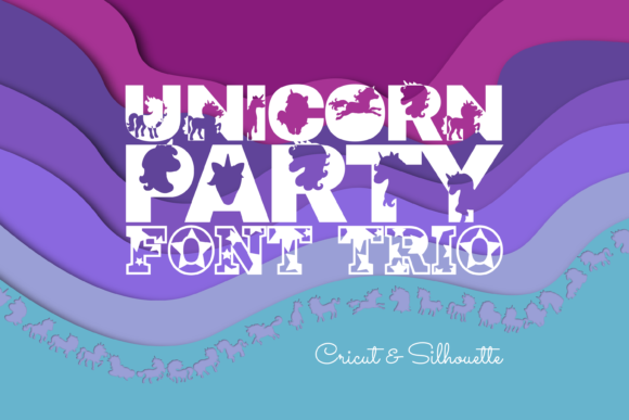 Unicorn Party Trio Font Review
