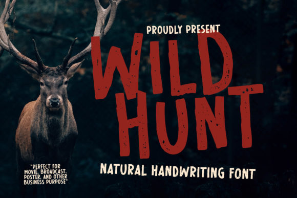Wild Hunt: A Display Font That Elevates Your Editorial Design